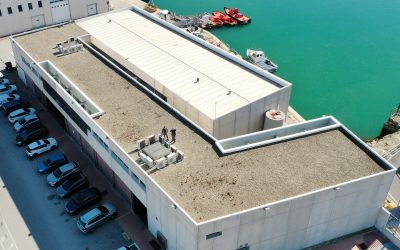 La Autoridad Portuaria refuerza su apuesta por la sostenibilidad con la instalación de una nueva planta fotovoltaica en el edificio de Talleres