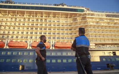 El Puerto de Cádiz recibe hoy la escala simultánea de cuatro cruceros con nueve mil quinientas personas