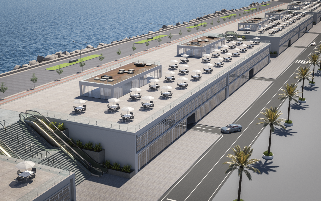 La Autoridad Portuaria licitará el parking en altura del Paseo Pascual Pery en el primer trimestre de 2022