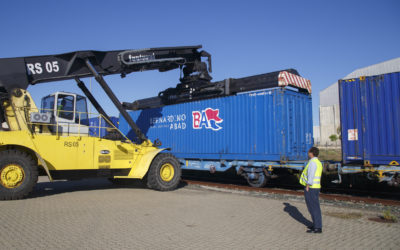 La terminal ferroviaria de Jerez multiplica por 6 su actividad en 2021