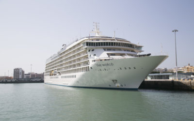 Cádiz se convierte en puerto de embarque para 119 pasajeros del crucero de lujo The World