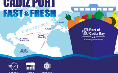El Puerto de Cádiz exhibe su potencial logístico para el sector hortofrutícola en Madrid