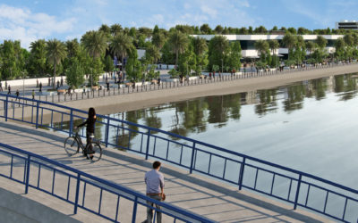 La margen izquierda del Guadalete acogerá una zona de ocio y un hotel con una inversión de casi 37 millones de euros