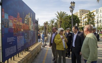 Las Islas Soñadas, de José Alberto López, la nueva exposición sobre la verja del muelle