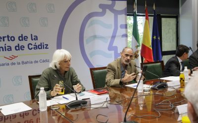 La Autoridad Portuaria recibe al presidente de la Organización Mundial de Ciudades y Plataformas Logísticas