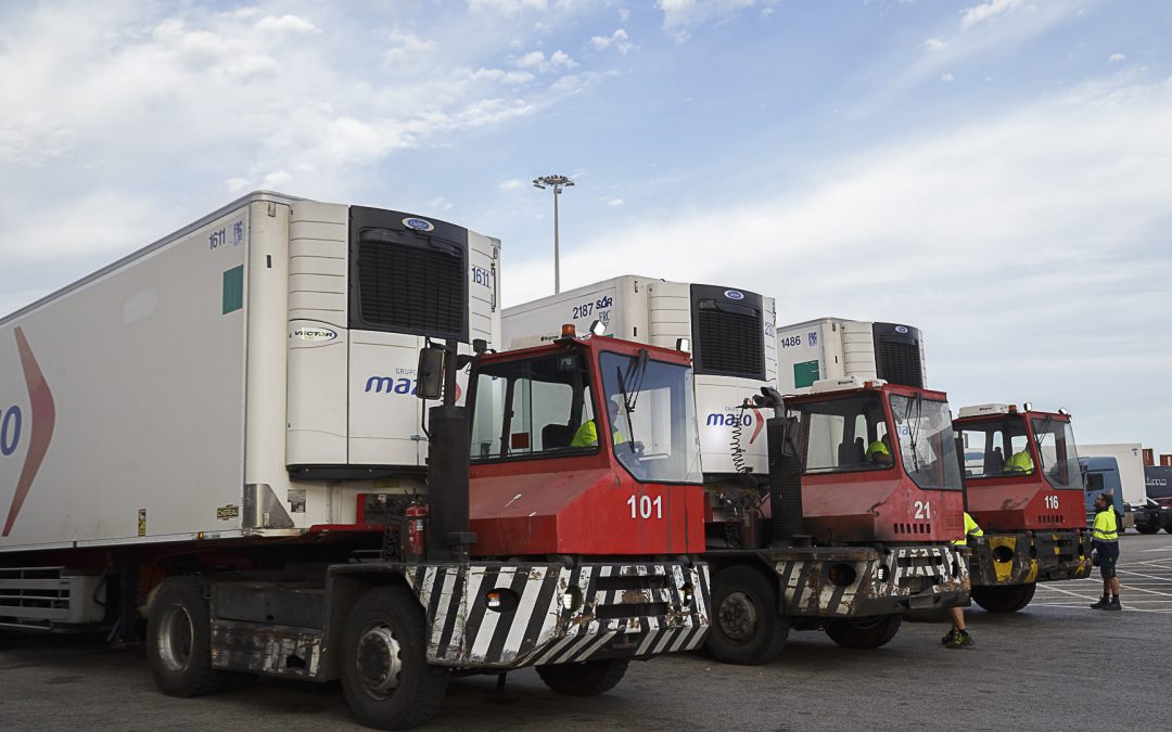 El tráfico de mercancías en la Bahía crece un 15,4 por ciento hasta octubre