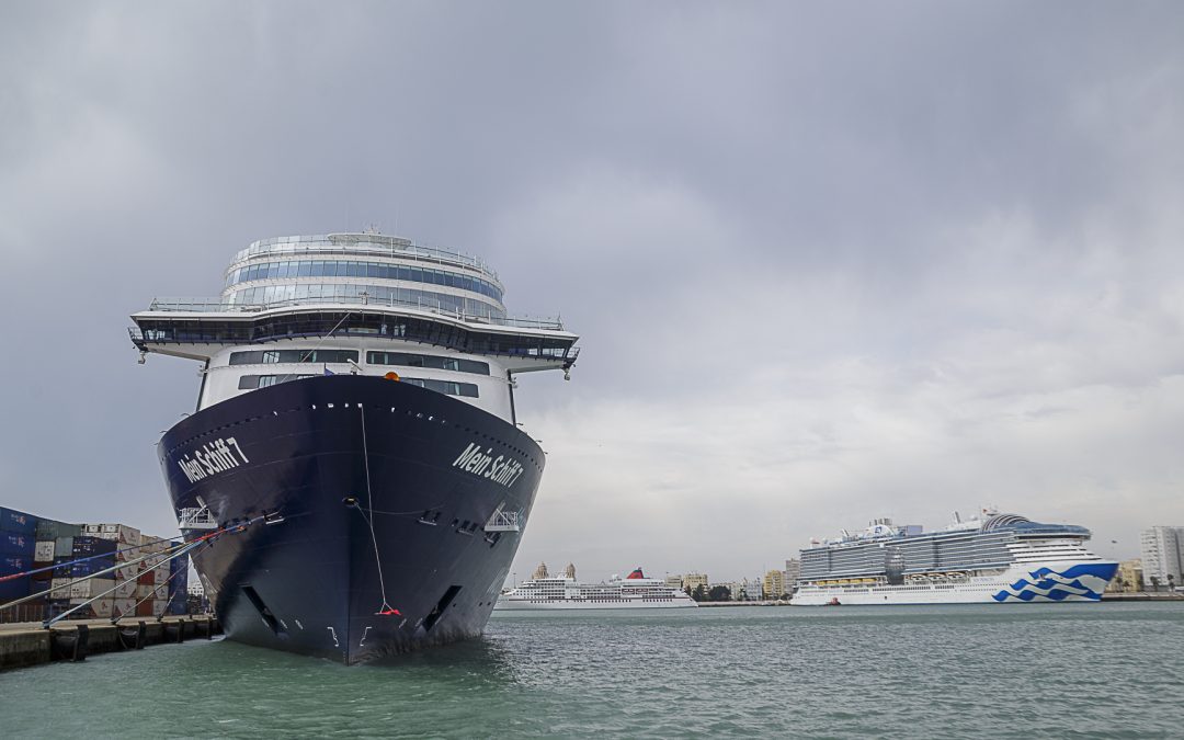 El Puerto de Cádiz tiene anunciadas 337 escalas de crucero en 2026