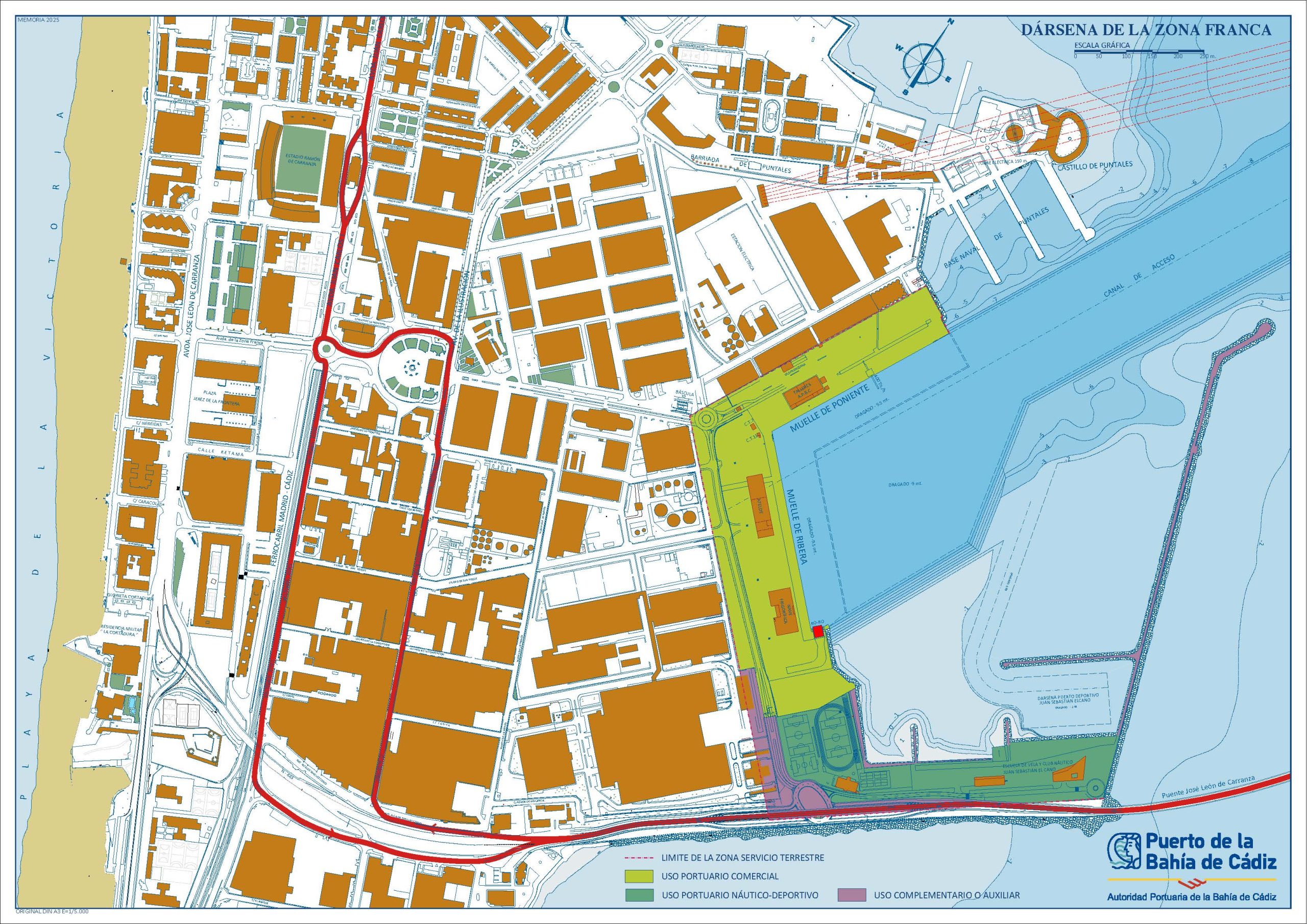 ZONA FRANCA DARSENA-E 1-5000 (ETRS89)-2025 1
